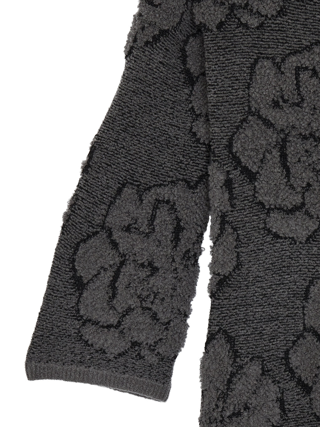 LOOP BLOOM GLOW JACQUARD KNIT DRESS