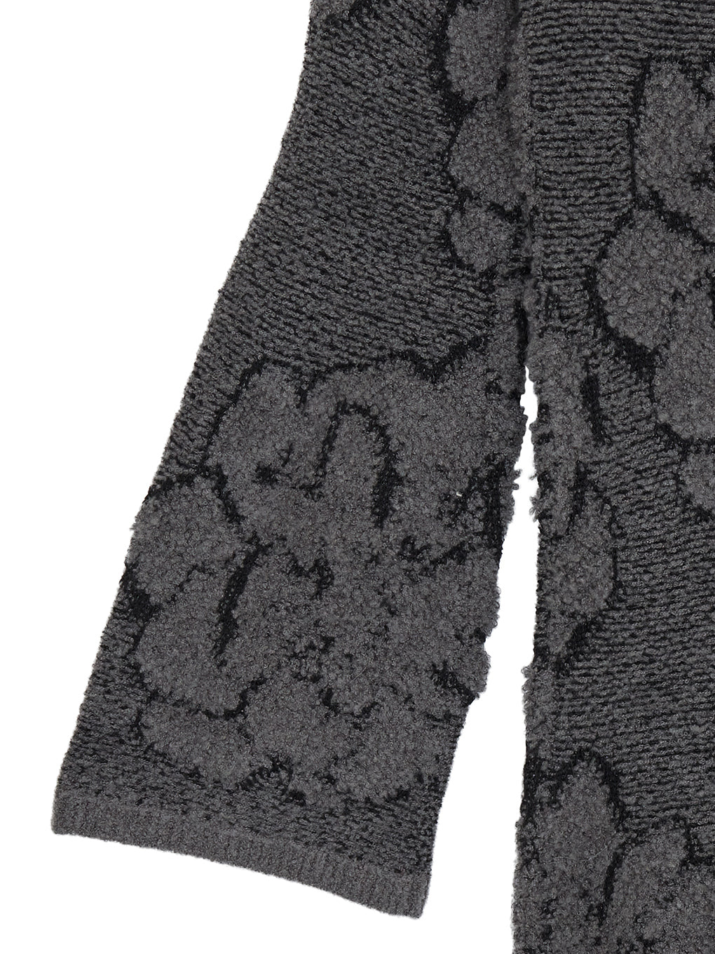 LOOP BLOOM GLOW JACQUARD KNIT DRESS