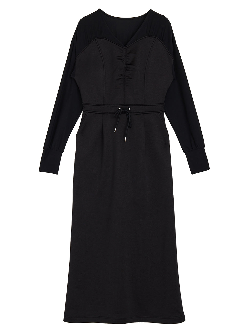 UND DOCKING DESIGN SWEAT DRESS