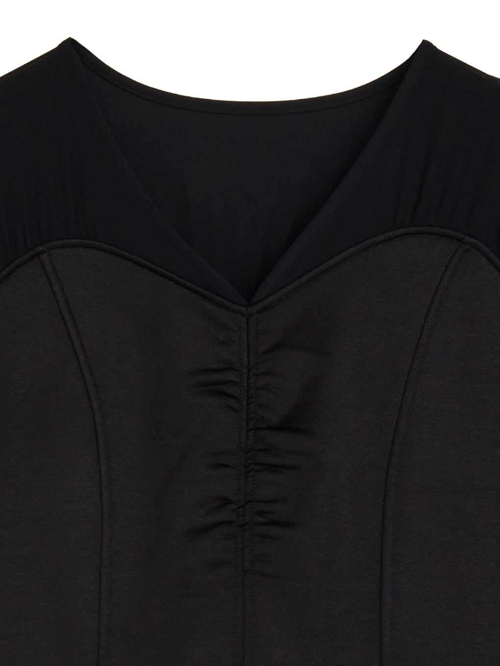 UND DOCKING DESIGN SWEAT DRESS