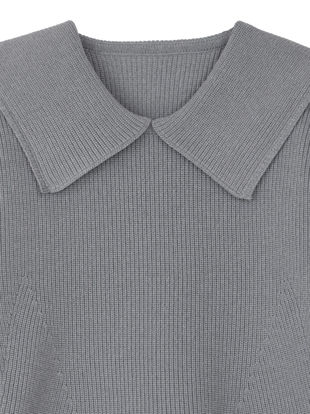 SAILOR COLLAR DETAIL KNIT TOP