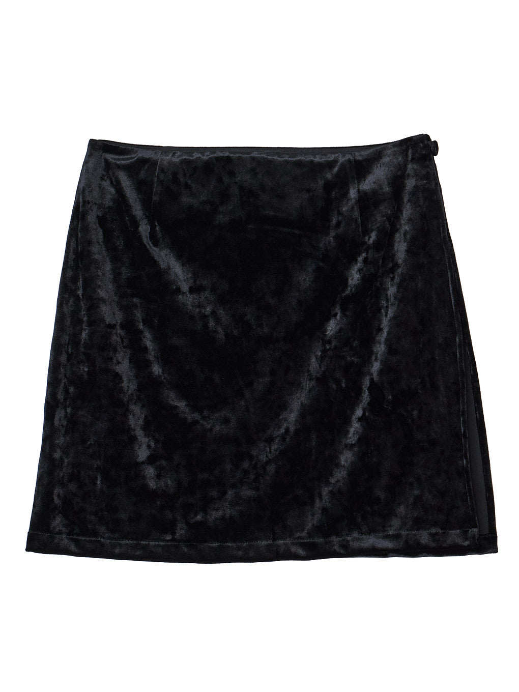 CRASH VELOUR WRAP SKIRT WITH PANTS