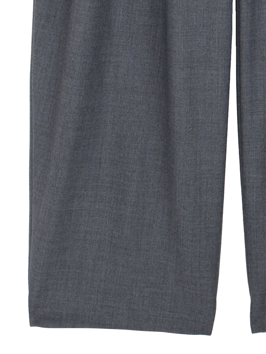 UND WOOL MULTI TUCK PANTS