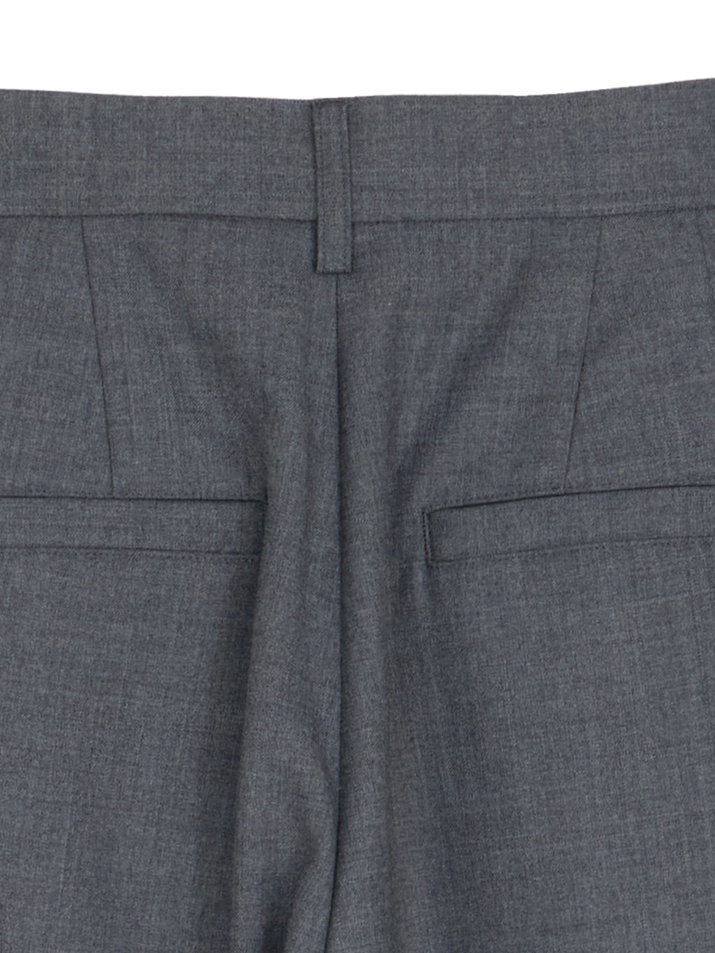 UND WOOL MULTI TUCK PANTS