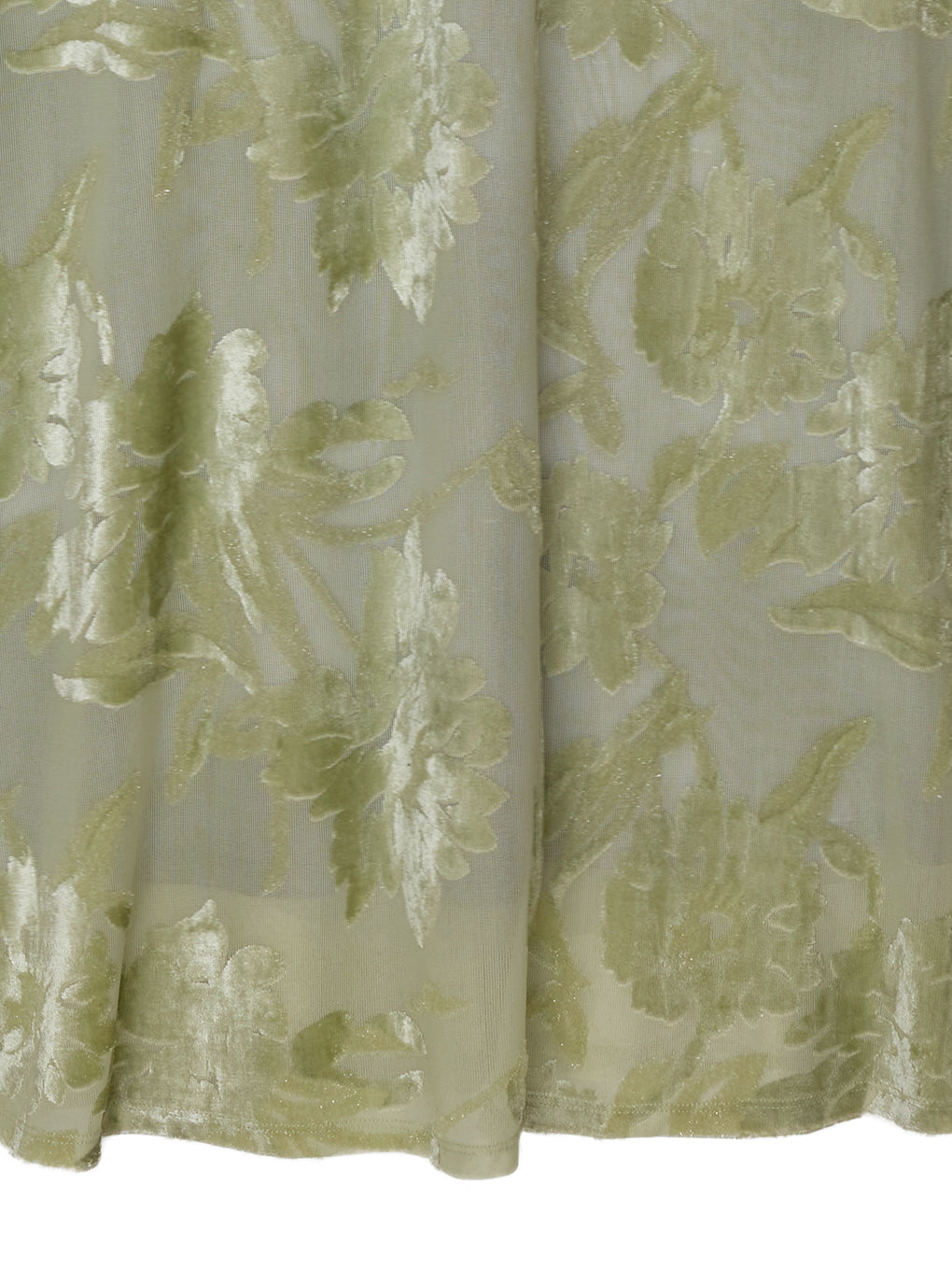 SHEER JACQUARD A LINE DRESS