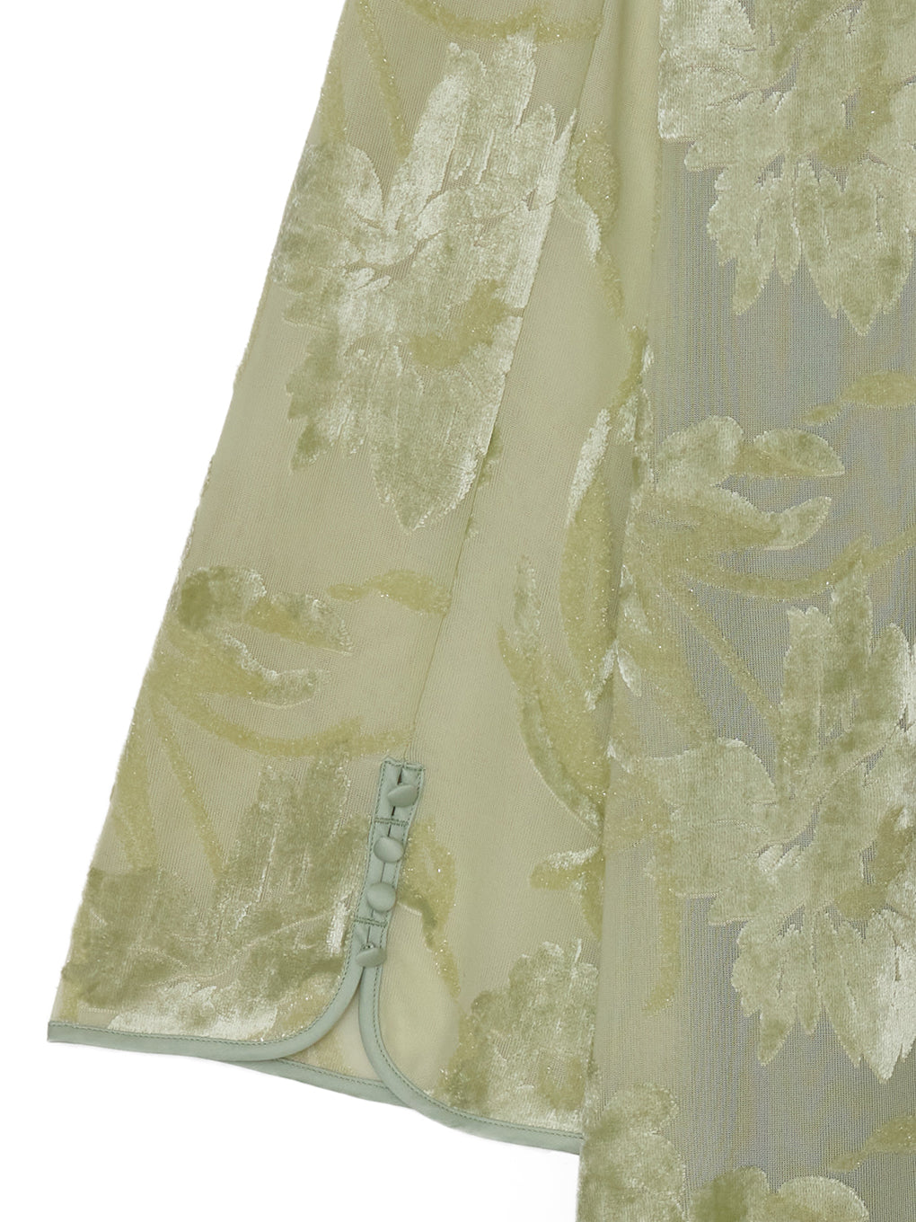 SHEER JACQUARD A LINE DRESS