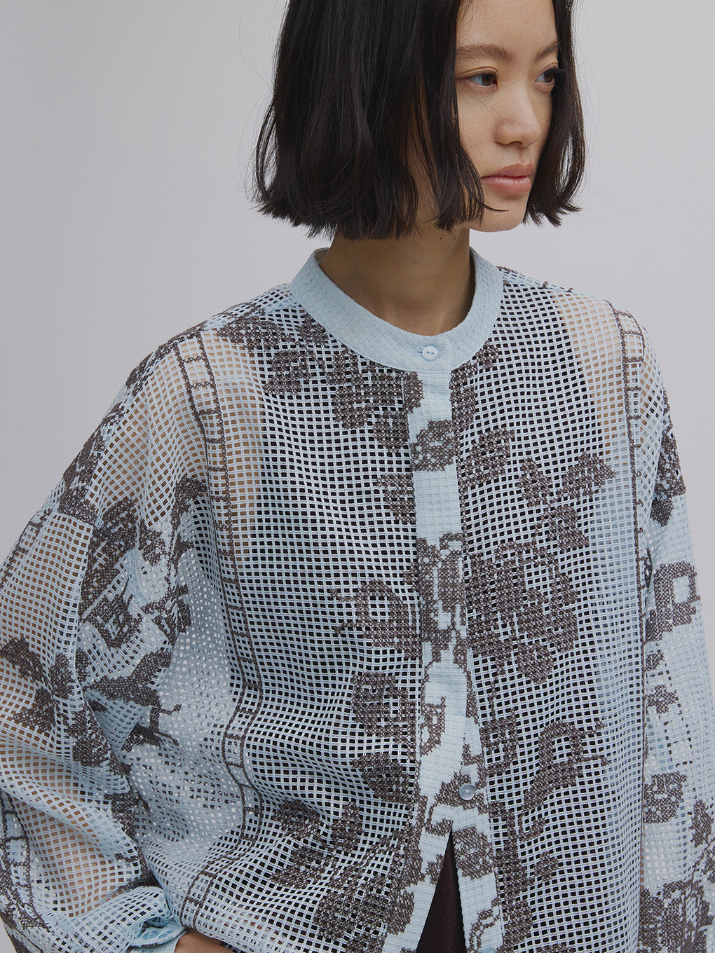 MEDI CROSS STITCH LIKE SHIRT