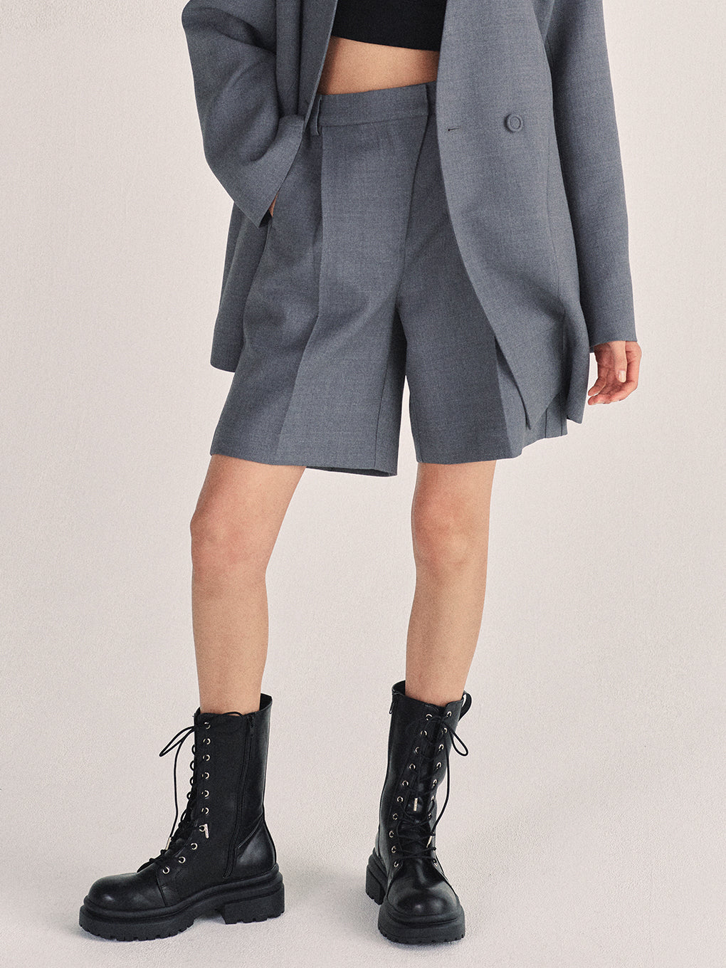 WAVE SWITCHING HALF PANTS