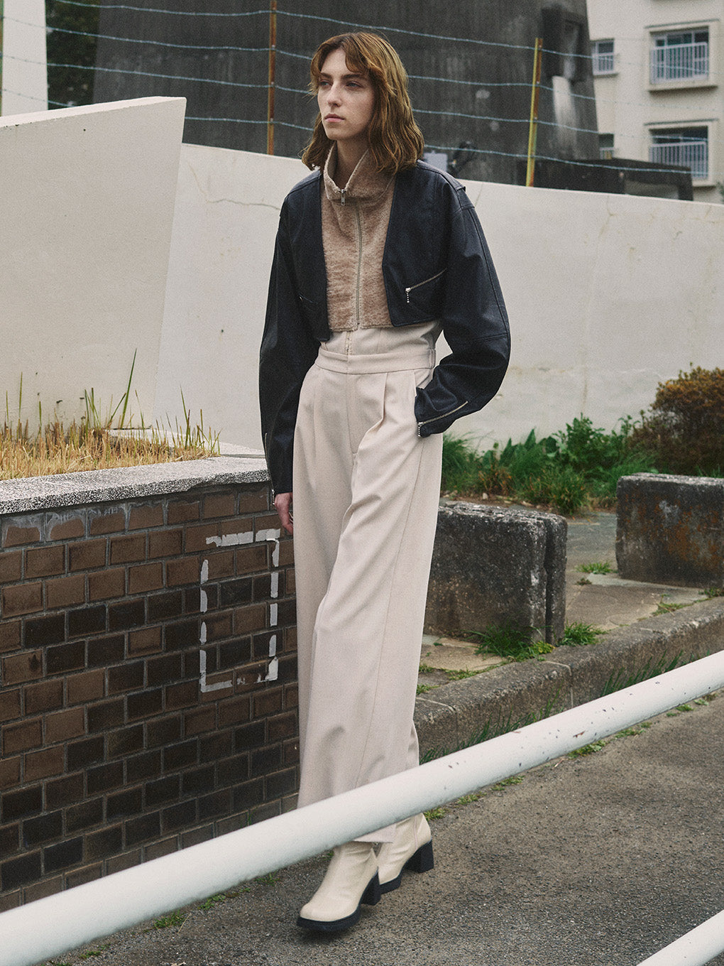 2WAY HOOK ARRANGE SALOPETTE PANTS