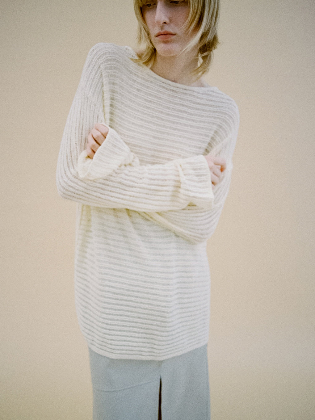 2WAY LOOSE KNIT TOP