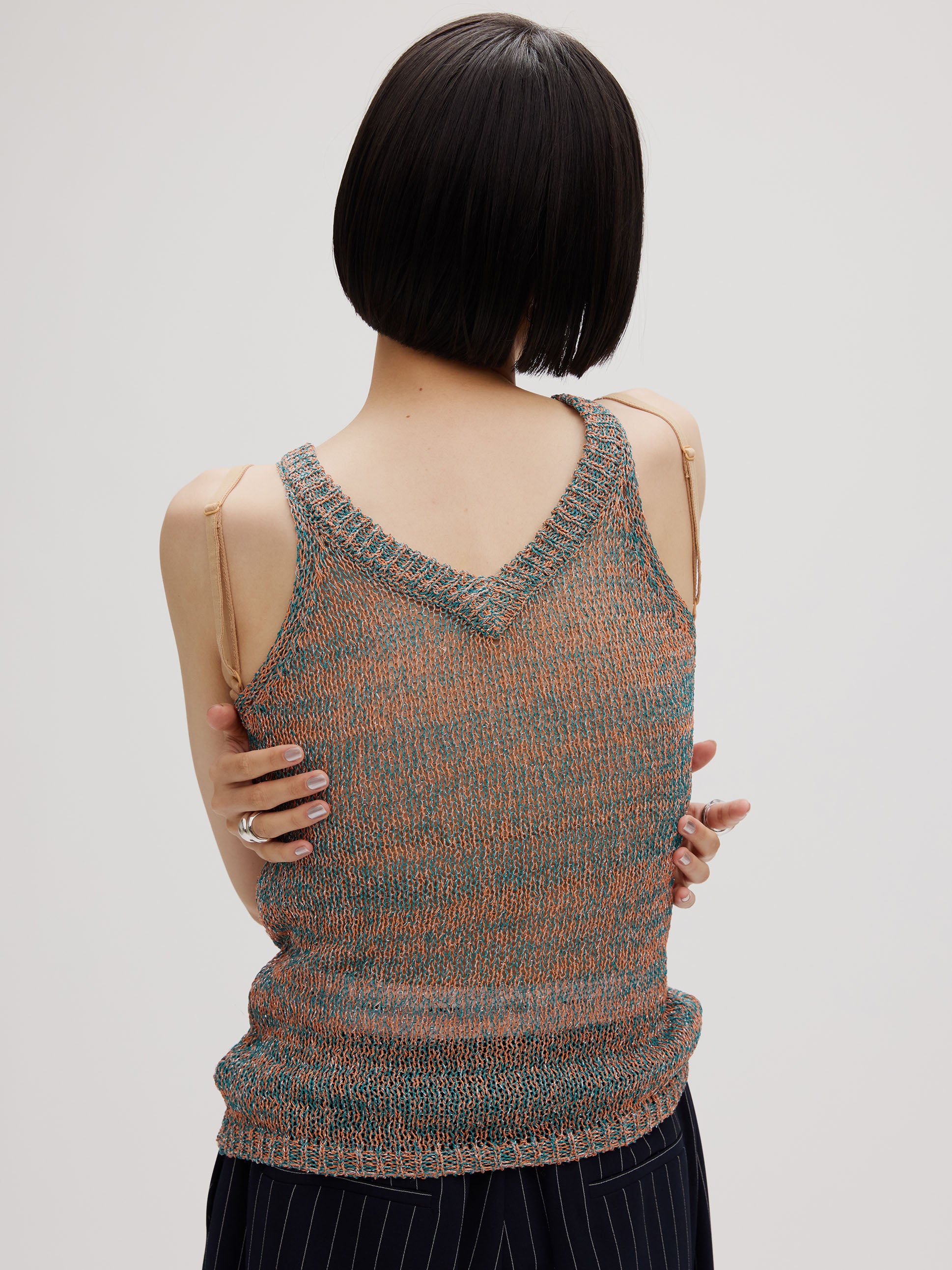 MEDI 2WAY CONCEPT LOGO KNIT TANK TOP