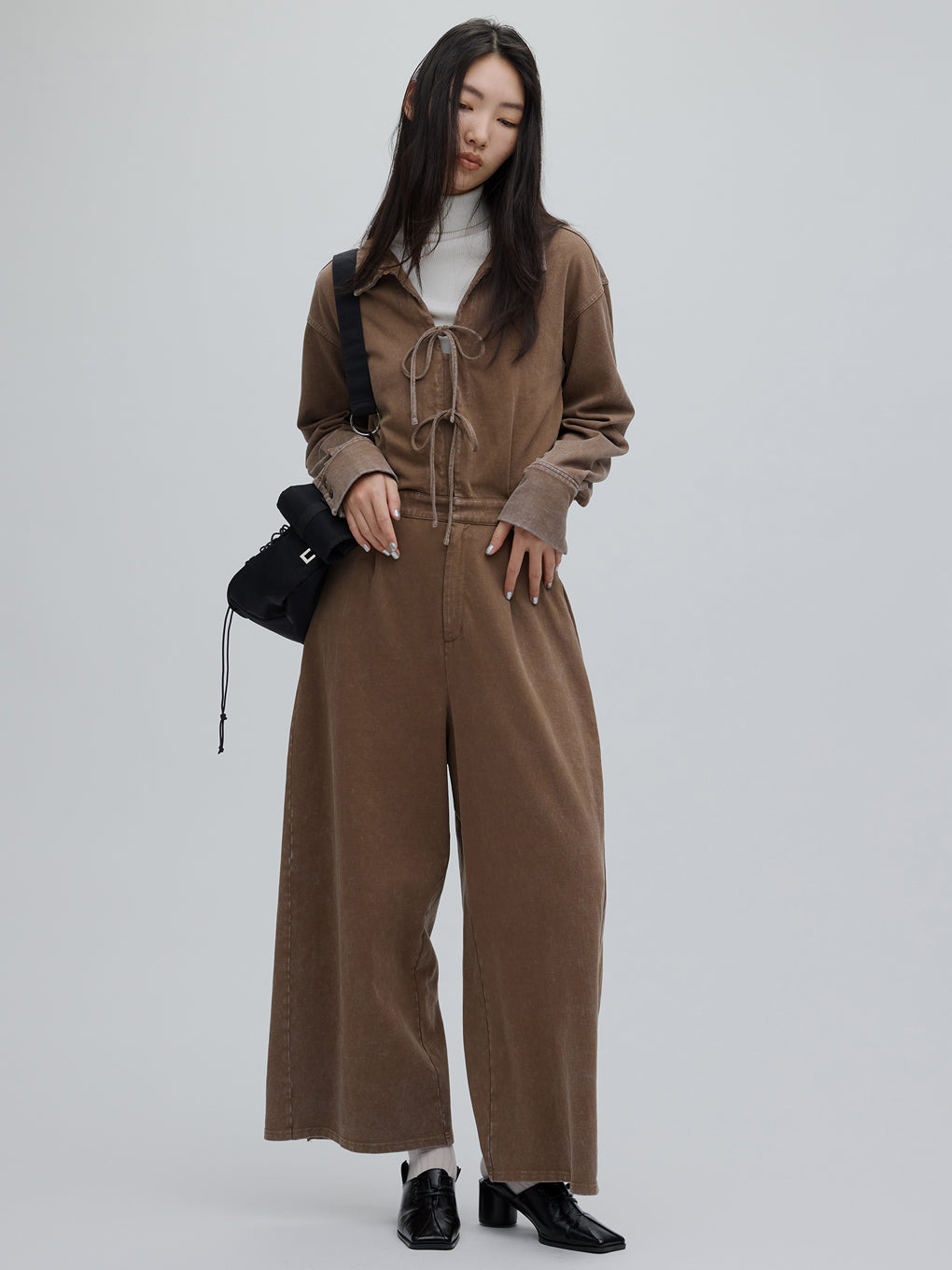 2WAY RIBBON CUT ROMPERS