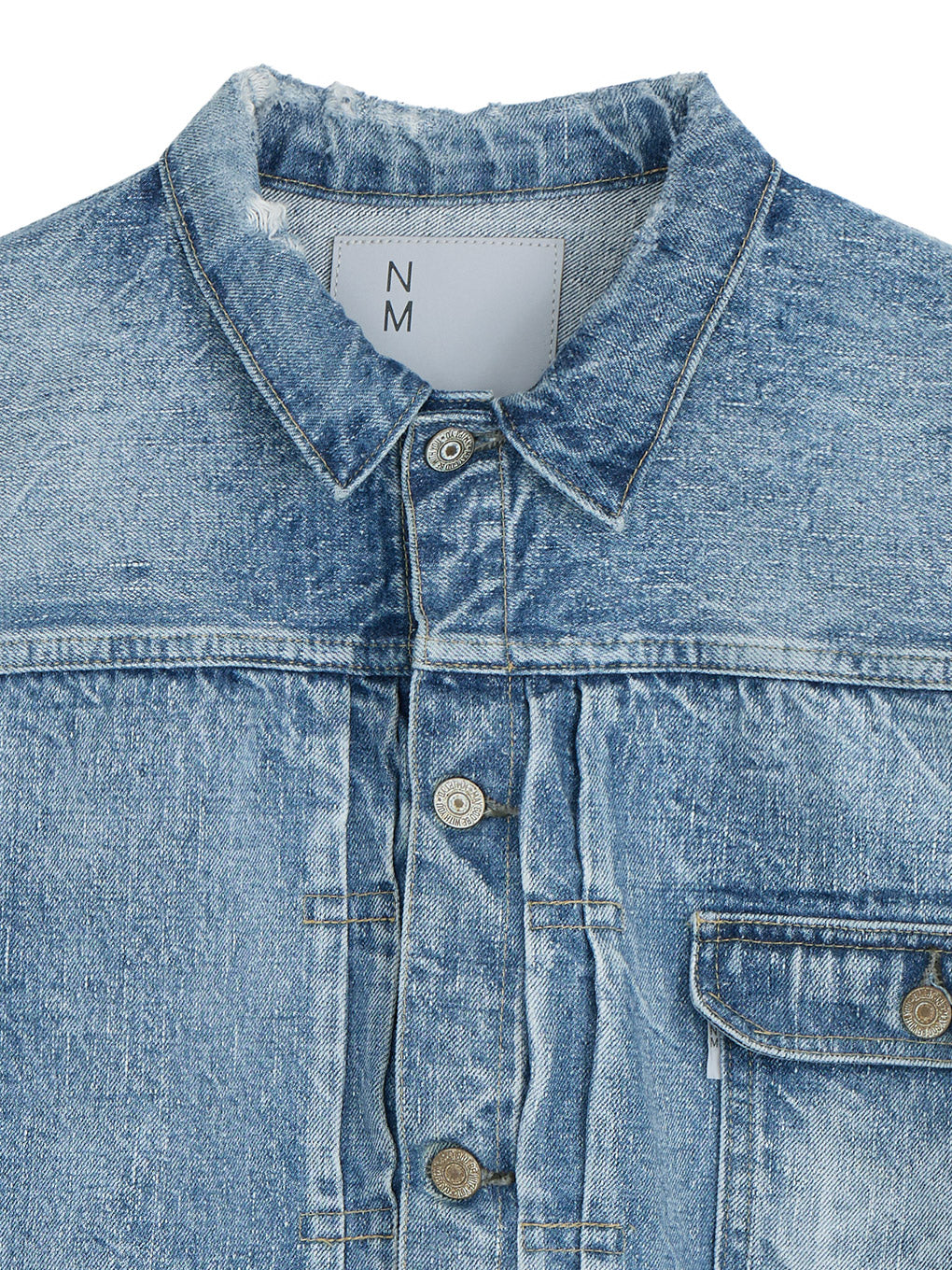 New Manual×AMERI #001 T-BACK DENIM JACKET