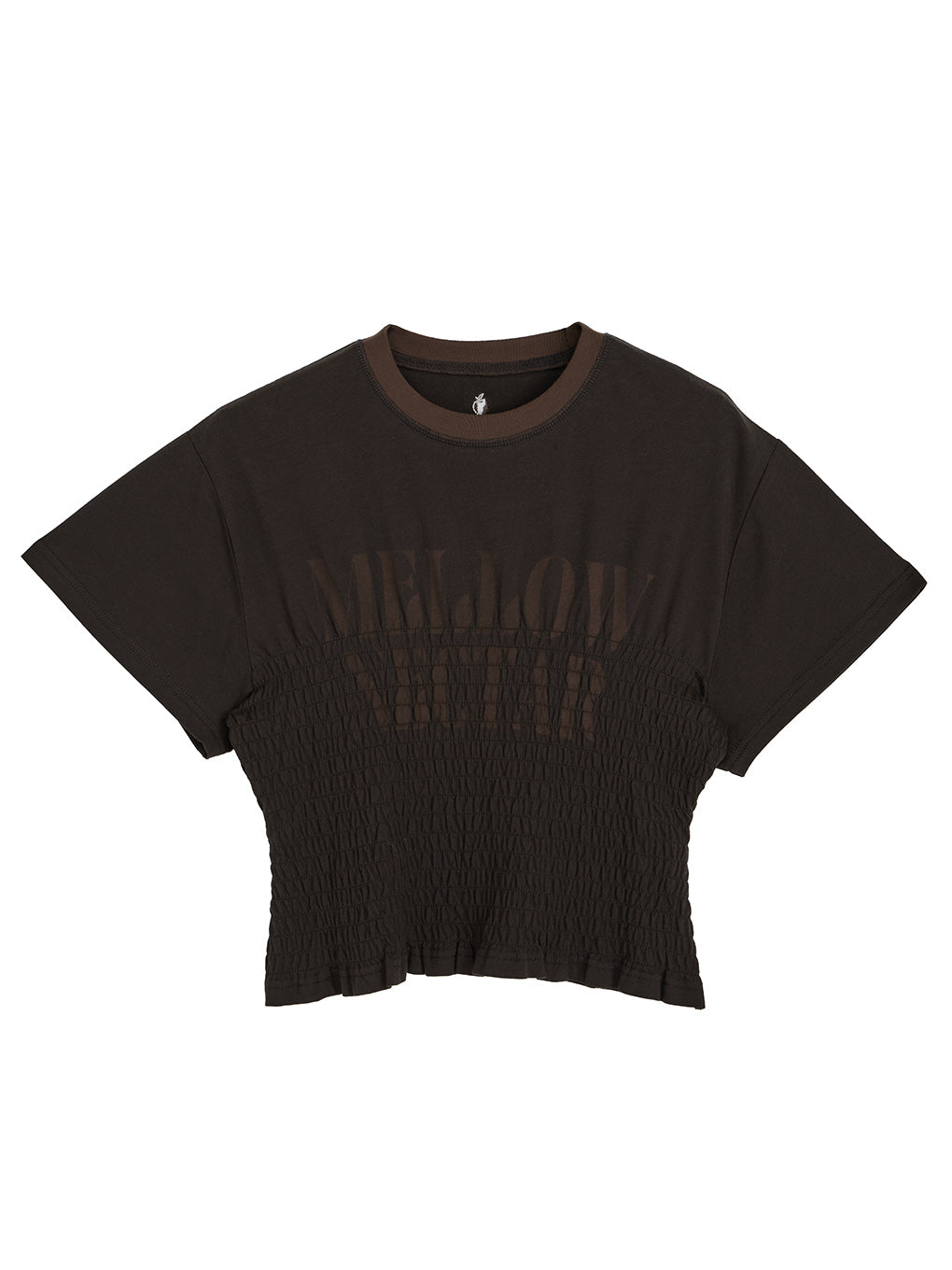 MEDI SHIRRING CONCEPT TEE