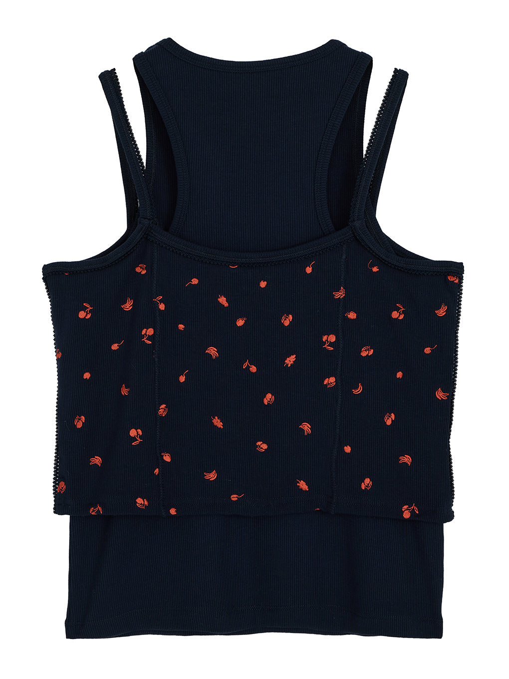 MEDI FRUIT DOT LAYERED TOP