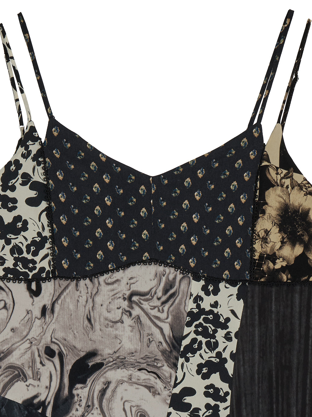 MEDI VARIOUS PATTERN CAMI DRESS