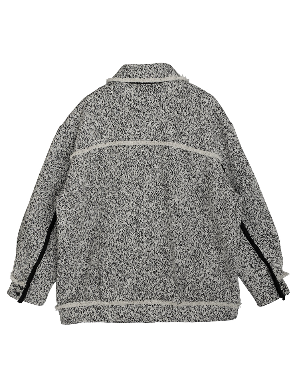 OTONA MUSE FRINGE TWEED OVER JACKET