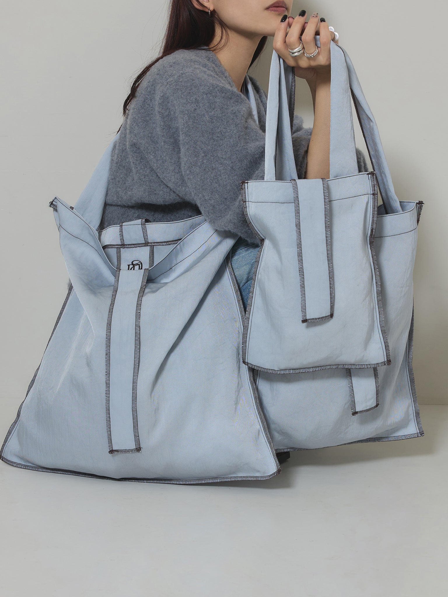 ITTI MARY INSIDE OUT TOTE - L（Ameri別注カラー）