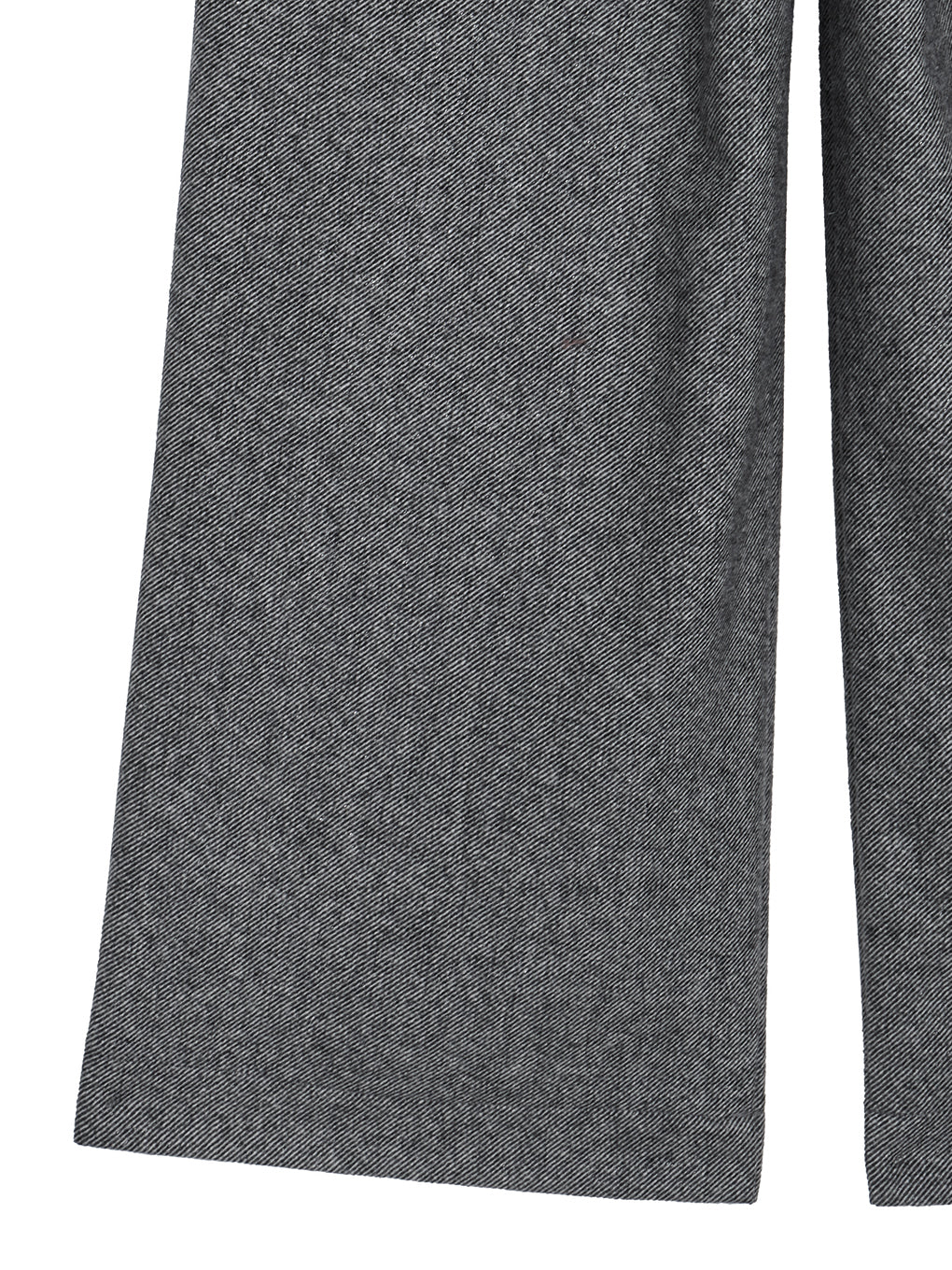 FOIL WOOL STRAIGHT PANTS