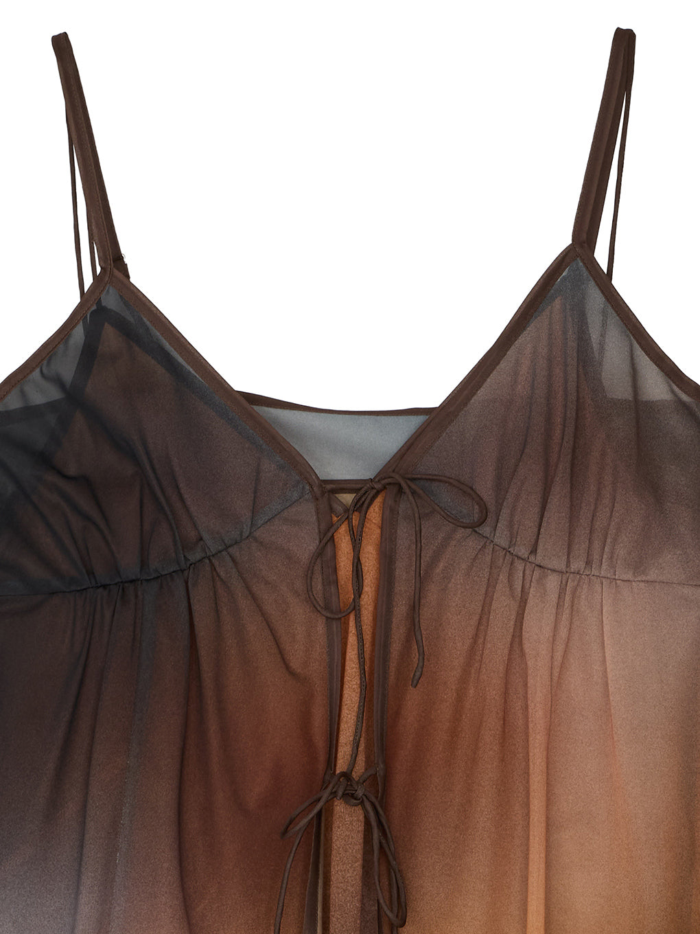 MEDI GRADIENT SHEER SET TOP
