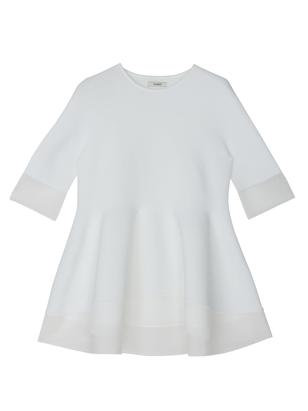 MEDI WHOLEGARMENT PEPLUM KNIT TOP