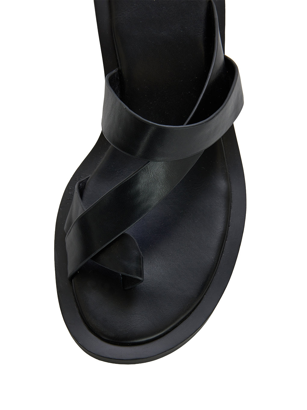 MEDI CROSS STRAP THONG SANDALS