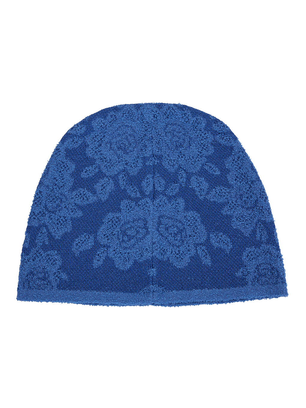 MEDI FLOWER JACQUARD KNIT BEANIE