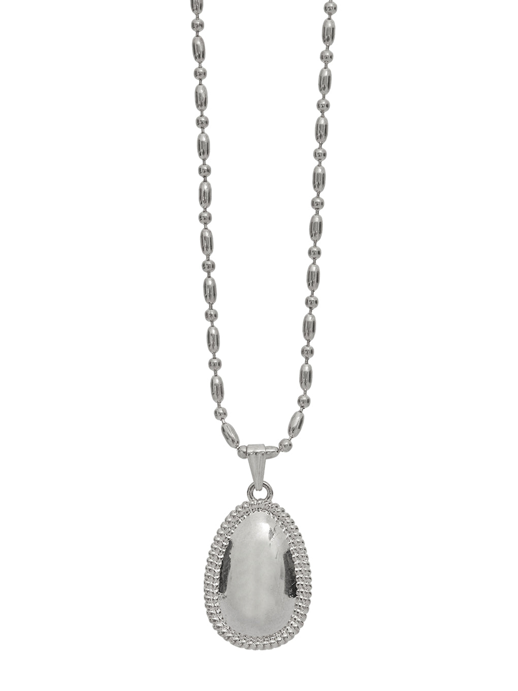 MEDI NICKEL FREE DOUBLE CHAIN PENDANT NECKLACE