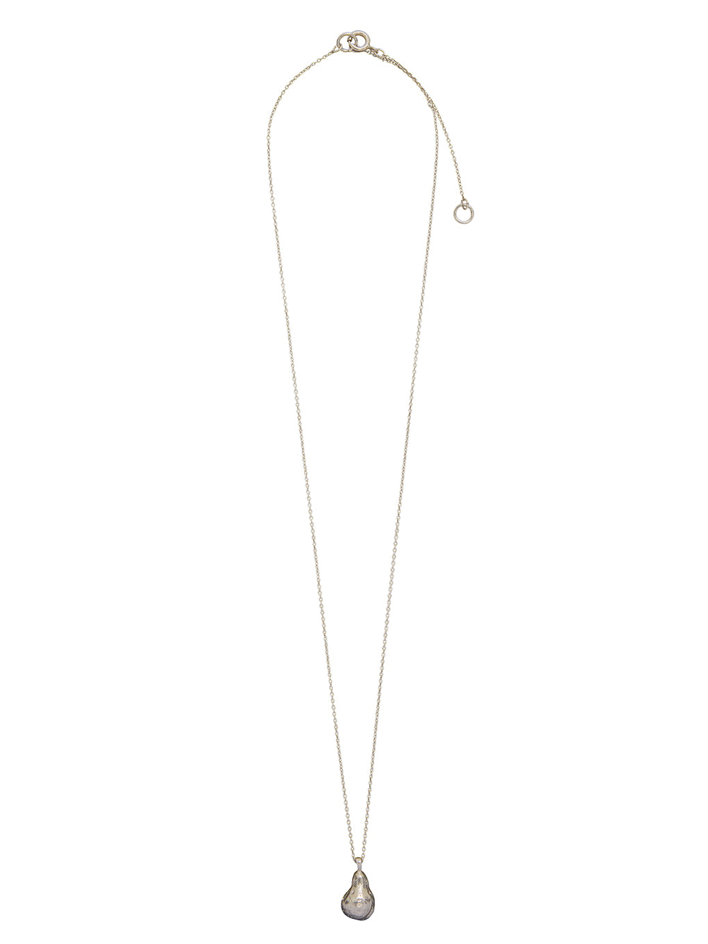 MEDI SLV925 PEAR NECKLACE
