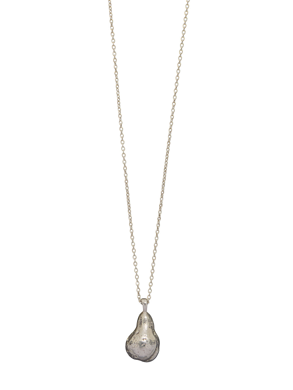 MEDI SLV925 PEAR NECKLACE