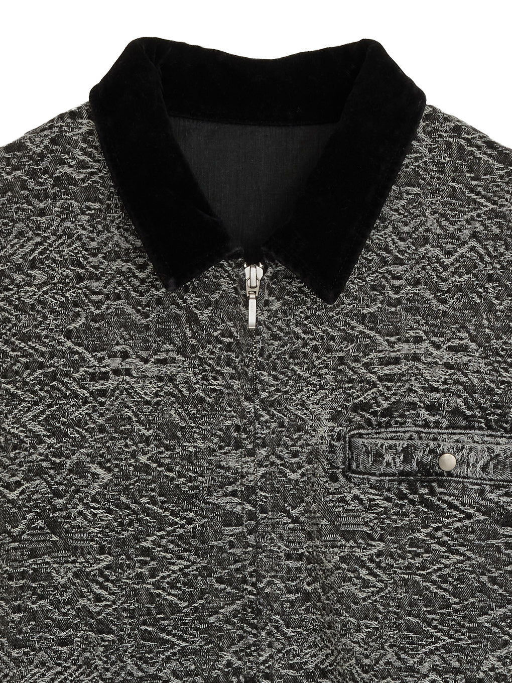 AMERI BLOUSON LIKE DENIM DRESSブラックほぼ新品 BLOUSON LIKE DENIM DRESS