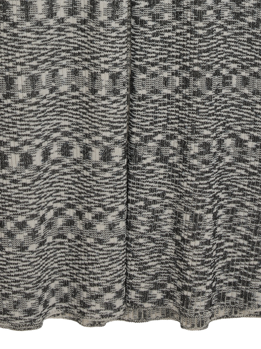 MEDI GRADATION KASURI KNIT FLARE SKIRT