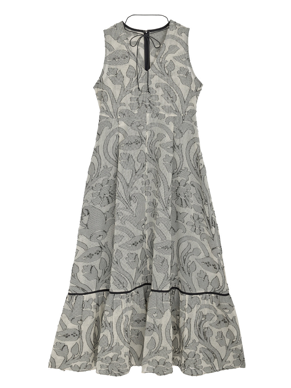 MEDI KITTY V NECK DRESS