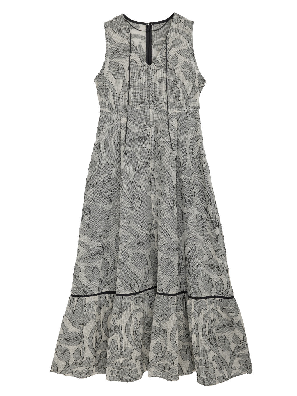 MEDI KITTY V NECK DRESS