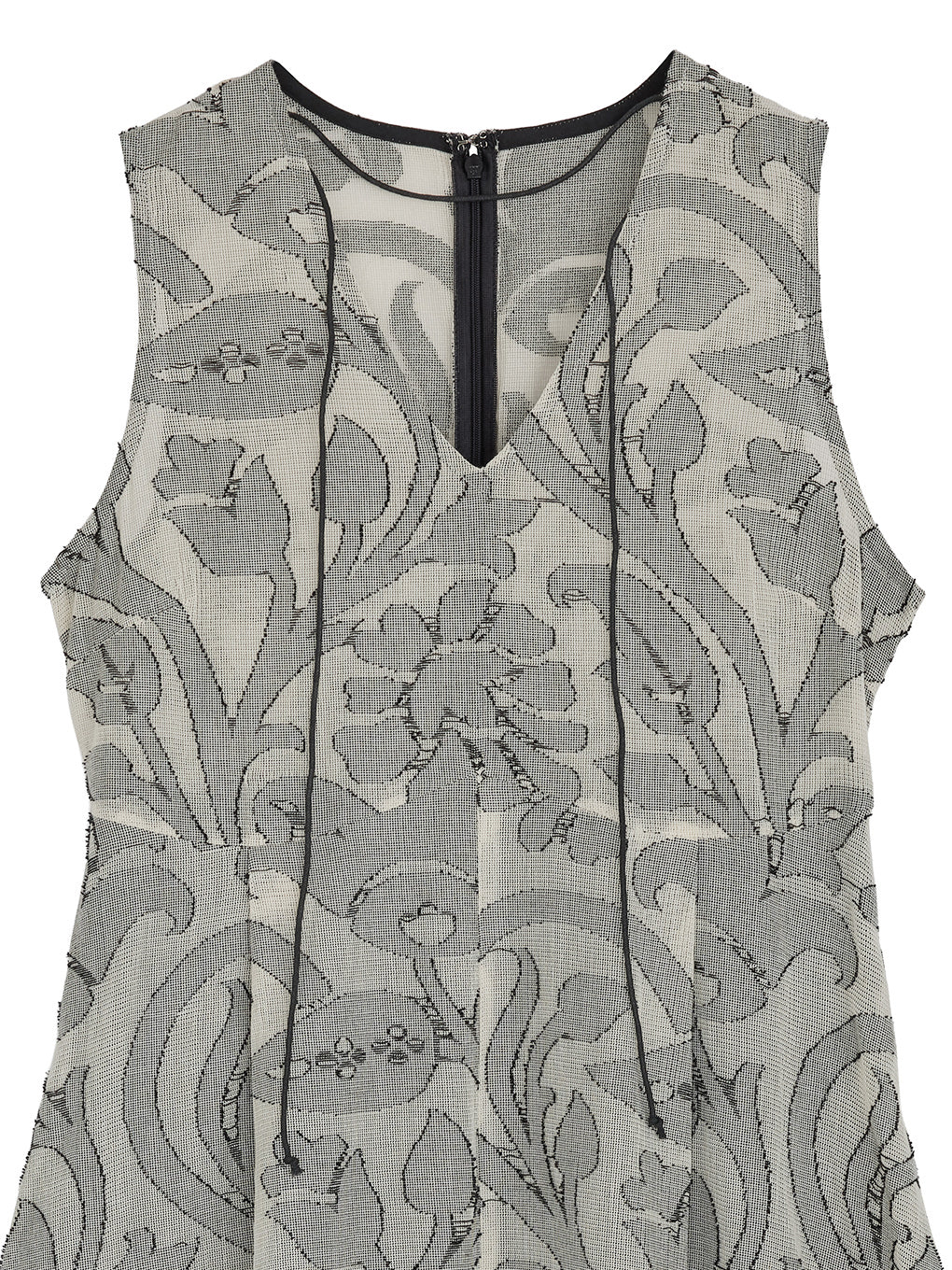 MEDI KITTY V NECK DRESS