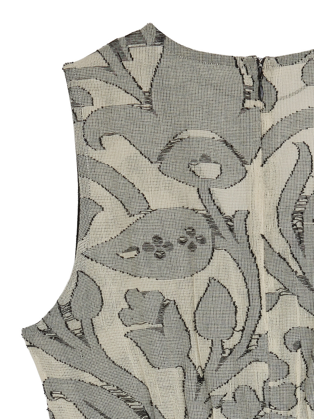 MEDI KITTY V NECK DRESS