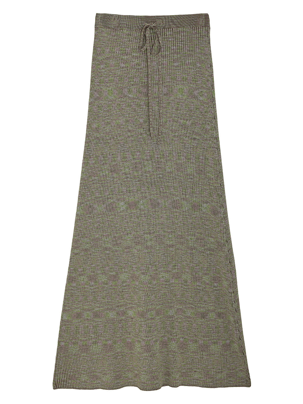 スカート MEDI GRADATION KASURI KNIT FLARE SKIRT MEDI GRADATION KASURI KNIT FLARE SKIRT