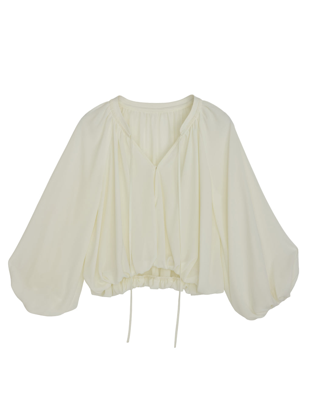 MEDI AIRY SHORT BALLOON BLOUSE