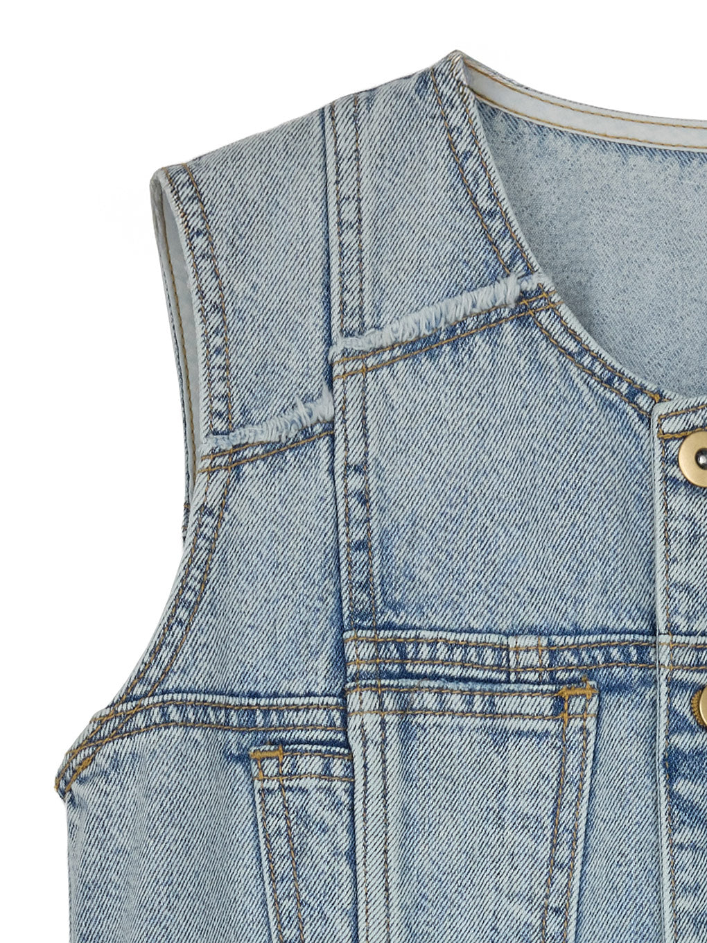 MEDI REMAKE I LINE DENIM DRESS