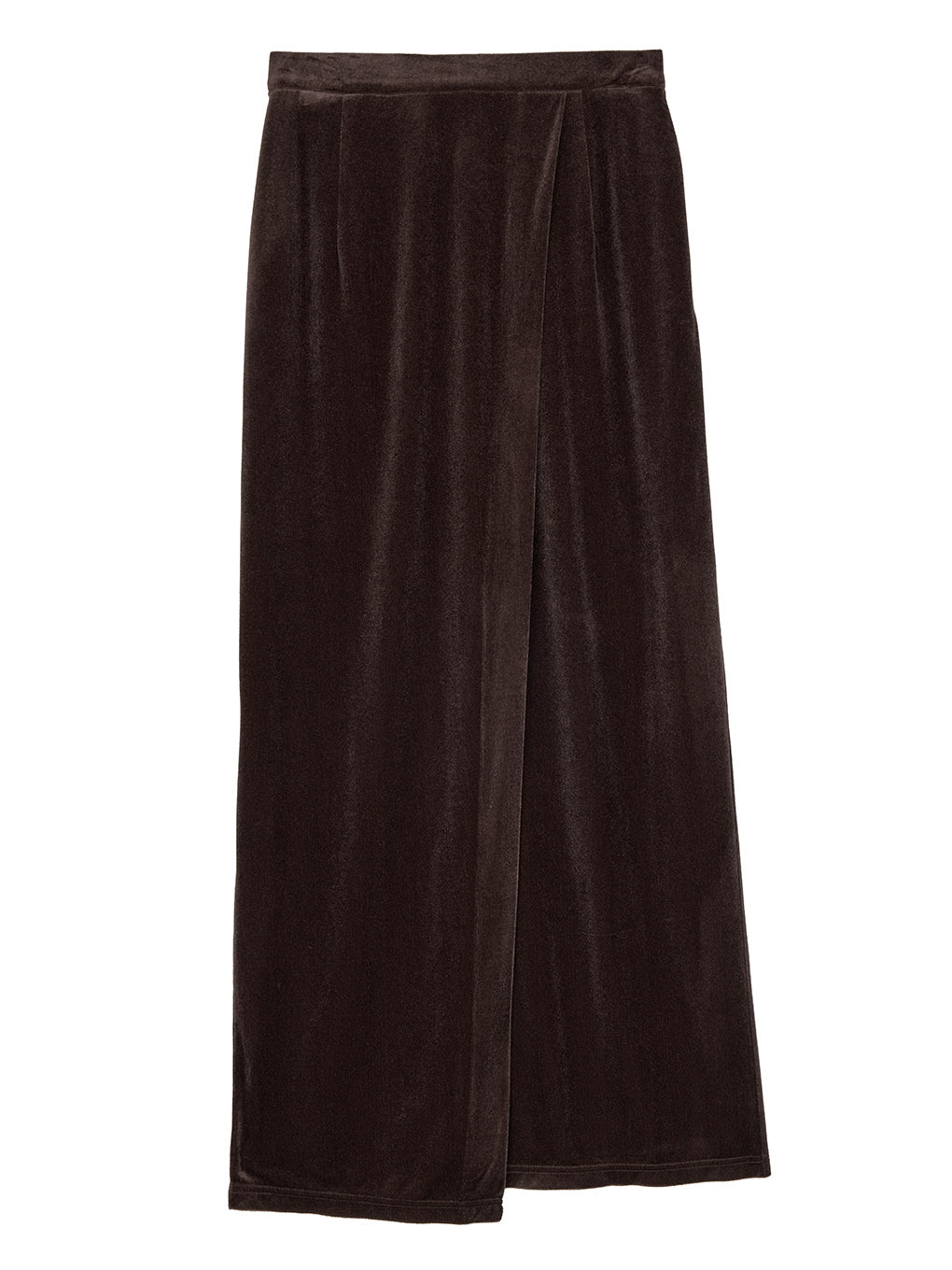 MEDI SHEER VELOUR WRAP LIKE SKIRT