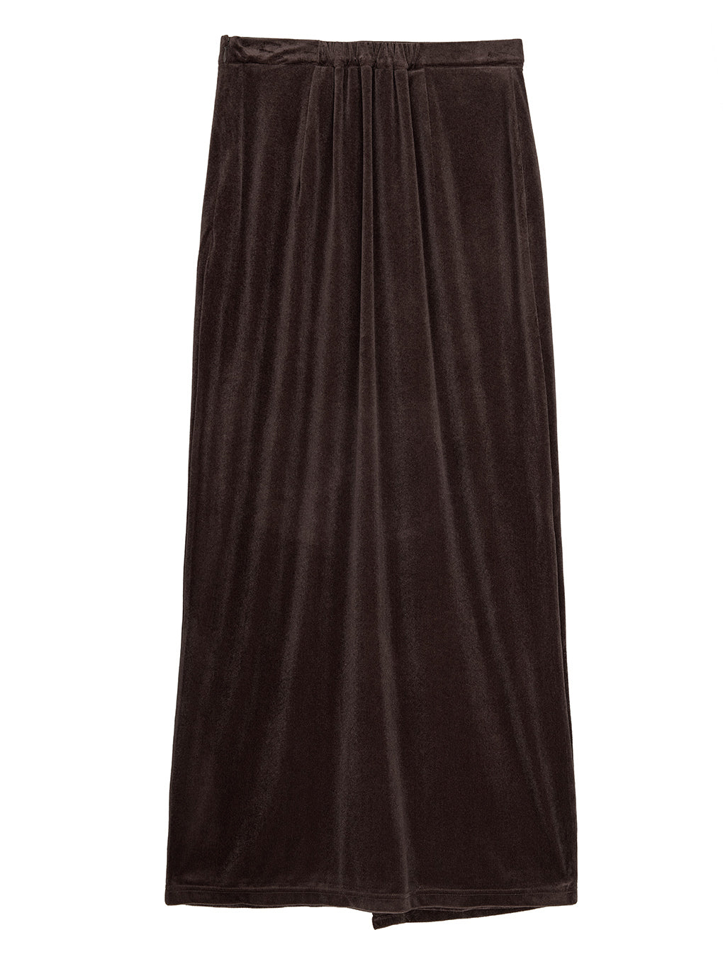 MEDI SHEER VELOUR WRAP LIKE SKIRT