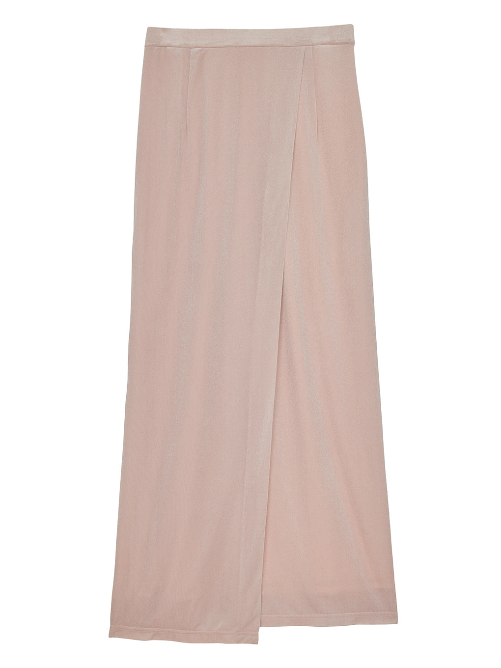 スカート AMERI MEDI SHEER VELOUR WRAP LIKE SKIRT MEDI SHEER VELOUR WRAP LIKE SKIRT