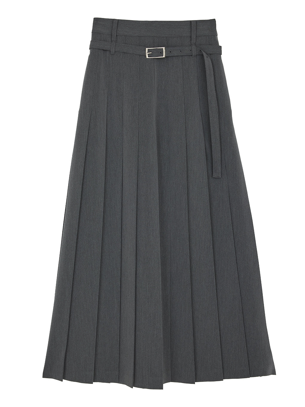 MEDI LOW BELT PLEATS SKIRT