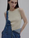 MEDI FRUIT RIB KNIT TANK