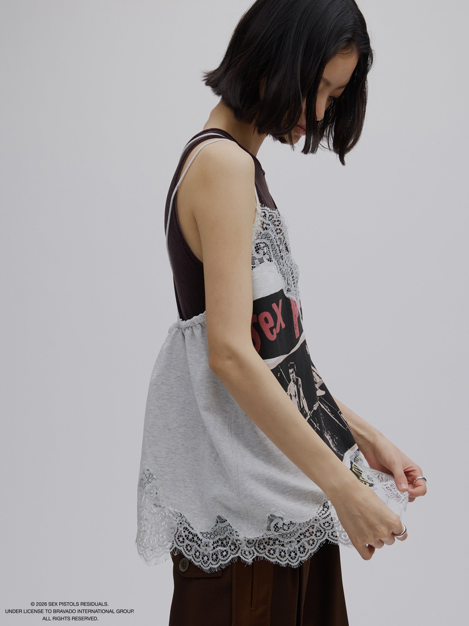 【Ameri】Sex Pistols LINGERIE CAMISOLE Sex Pistols LINGERIE CAMISOLE