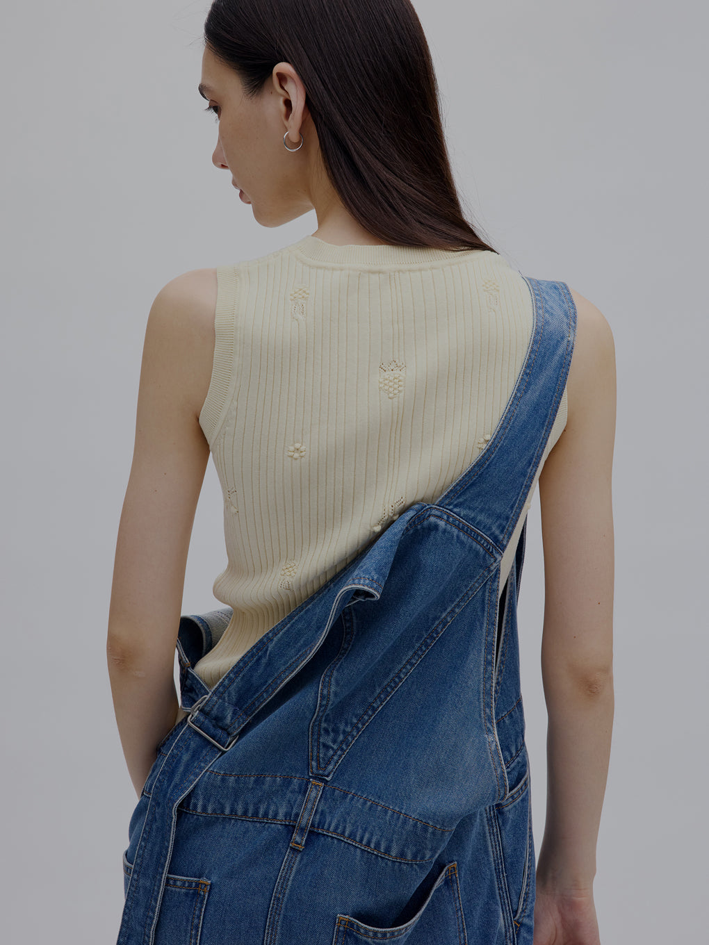 MEDI FRUIT RIB KNIT TANK