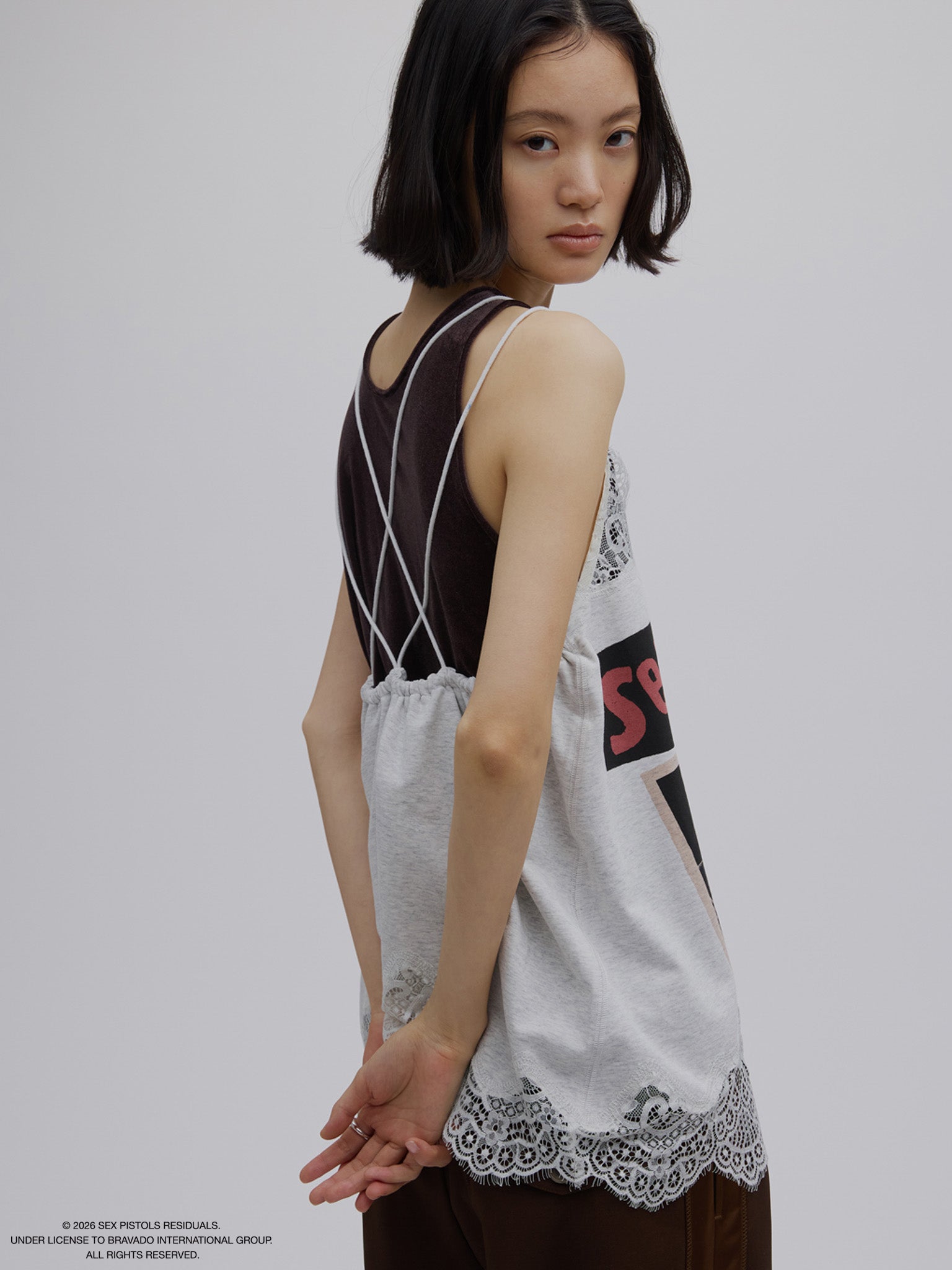 トップス AMERI Sex Pistols LINGERIE CAMISOLE Sex Pistols LINGERIE CAMISOLE
