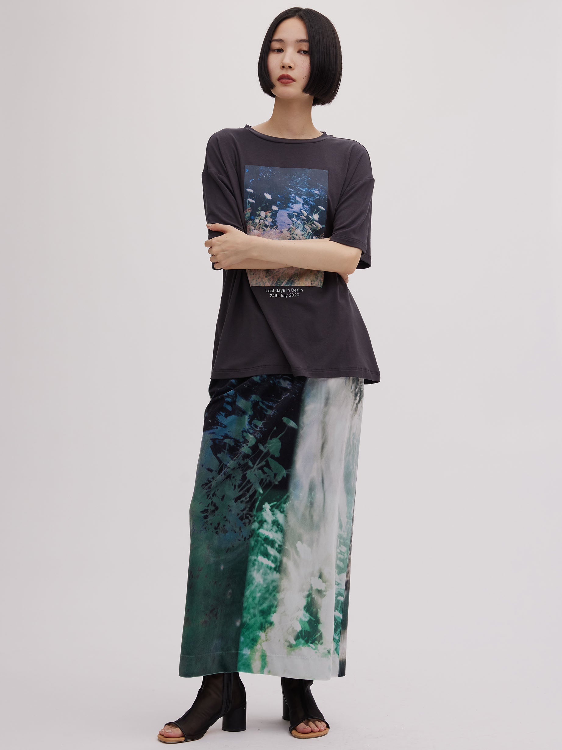 Silvia Conde Oliván×Ameri OVERSIZE TEE