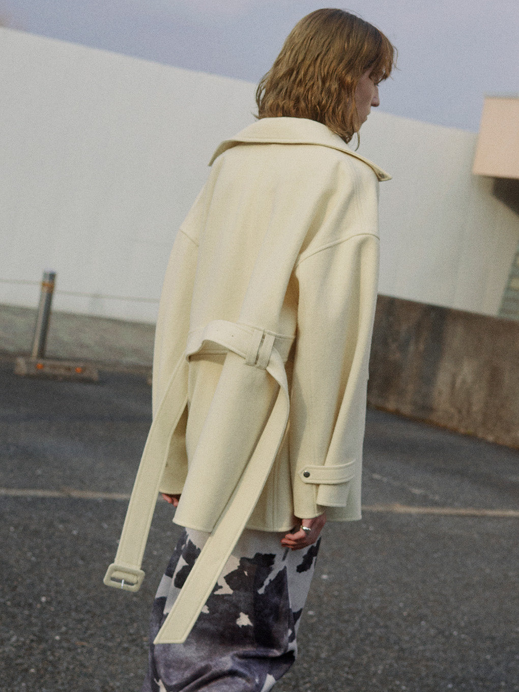 WOOL RIDERS COAT