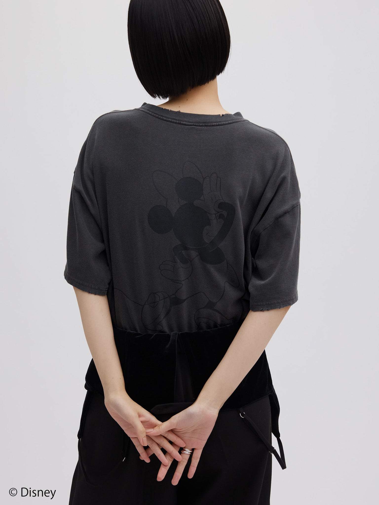 MICKEY AND MINNIE DESIGN BIG TEE